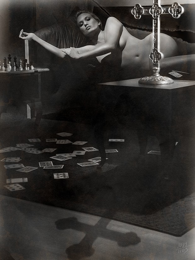 %22FORSAKEN GAMES IN THE LIGHT OF ONE TRUTH%22 Artistic Nude Photo by Artist Jeffery Scott (1019)